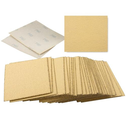 1/4 Sheet Sandpaper 4.5 x 5.5 Inch Palm Sander Paper 30PCS 60 Grit Sanding Sheets for Palm Sanders Sand Paper for Woodworking,Automotive,Metal - style: 60grit