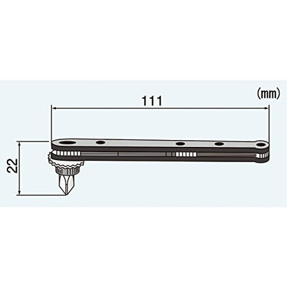 Engineer DR-55 Low Profile Right Angled Ratchet Screwdriver
