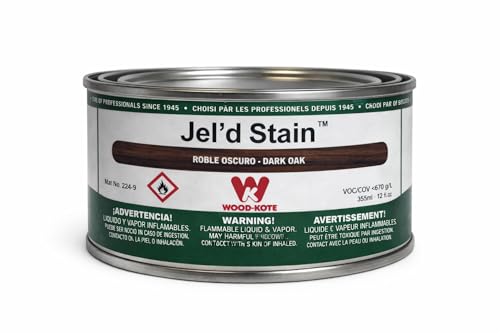 224-9 12OZ DK OAK JEL FT. D STAIN 224-9 - color: Dark Oak