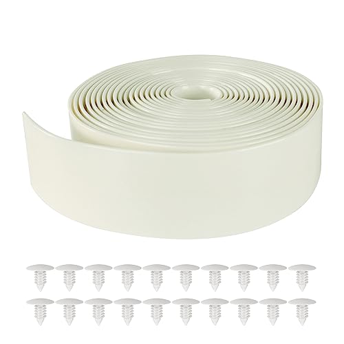 LukLoy 2" Wide 20ft Long Vinyl Straps for Patio Chairs Repairs, White - color: White