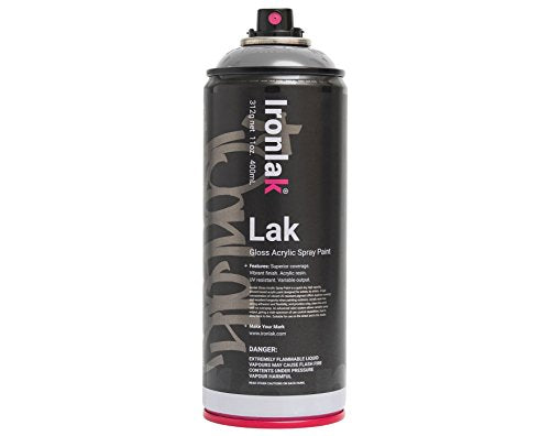 Ironlak Spray Paint, 400ml, Chrome - color: Chrome