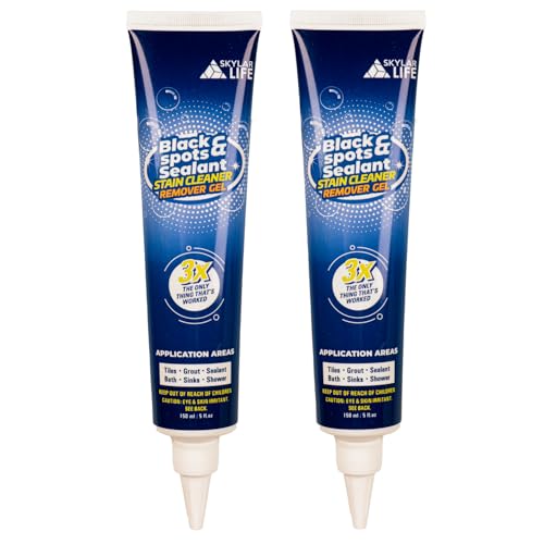 SKYLAR LIFE Home Grout Stain and Sealant Stain Whitener for Tiles Grout Sealant Bath Sinks Showers (2-Pack)