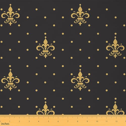 Feelyou Fleur De Fabric By The Yard Decorative Soft - color: Multi 03, size: 1 Yard