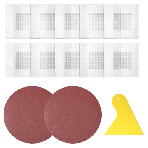 13 Pack Drywall Repair Patch, 2 Inch with Extended Self-Adhesive Mesh