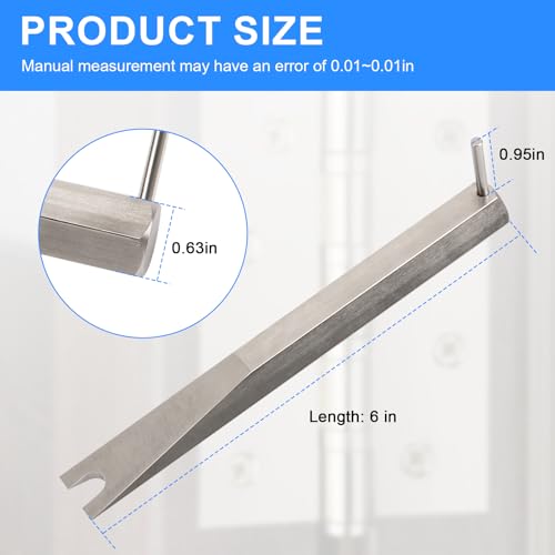 Door Hinge Pin Removal Tool Replacement for Crain 362 Door Pin Tool - Remove Door Pins Quickly Without Marring the Finish, Door Pin Removal Tool, 1 Pcs