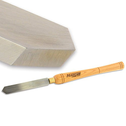 Hurricane Turning Tools, HTT-122, Standard Series, 1" Diamond Scraper for Woodturning