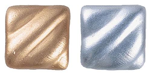 Rub-N-Buff 2 Color Assortment with Premium Buffing Cloth (Silver Leaf, Gold Leaf)