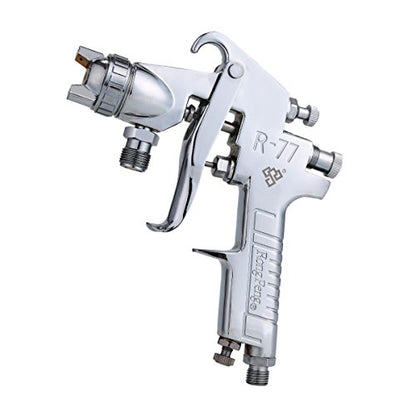 Ouya R77P Paint Sprayer Pressure Feed High Efficiency Spray Gun Nozzle Size 2.5mm - size: Nozzle Size 2.5mm