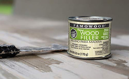FamoWood 36141116 Original Wood Filler - 1/4 Pint, Fir