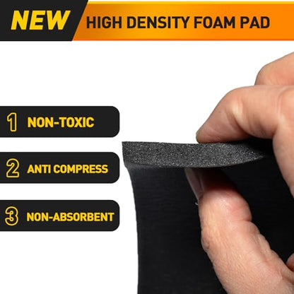 MODIGT 4"×4"×3/4" Foam Padding Sheet with Self Adhesive Backing (4PCS) - size: 4*4*3/4inch(4PCS)