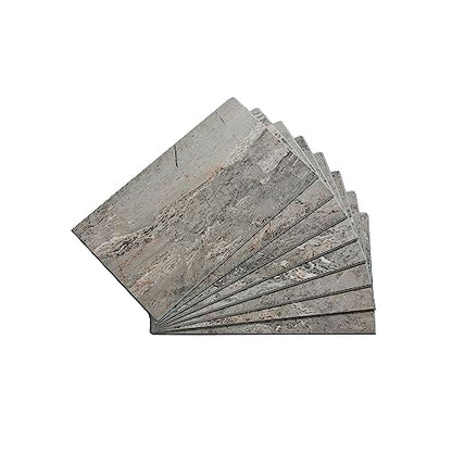 Palisade 25.6 in. x 14.8 in. Vinyl Wall Tiles in Spanish Marble (8 Pack) - color: Spanish Marble, size: Case of 25.6 in. x 14.8 in. Tiles