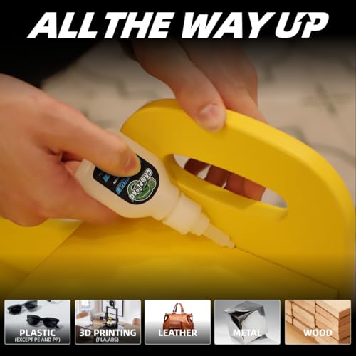 Ultra-Thin Super Glue Liquid Kit 2.3 oz for Plastic Metal Glass - size: 2 oz., style: ULTRA-THIN VISCOSITY
