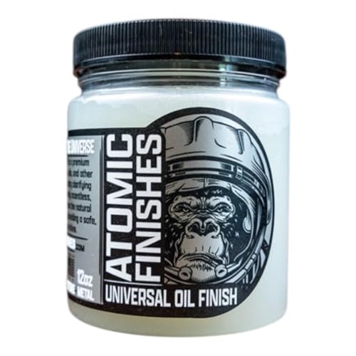 Atomic Finishes Classic Oil Finish – 12 oz | Premium Food-Safe Wood Oil - size: 12 oz