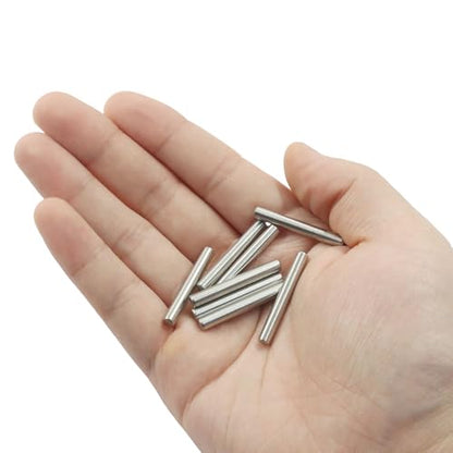50Pcs 304 Stainless Steel Dowel Pins M4 x 30mm - size: M4x30mm