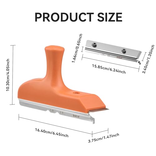 Imbot 2-in-1 Edge Banding Trimmer, Edge Cutter for PVC ABS Melamine Veneer - size: Trimmer + Replacement Blade