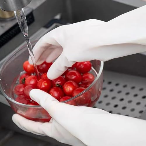 Dish gloves，Cleaning Gloves，Durable Non-Slip，Long Service Life，For kitchen Cleaning Pet Care Bathrooms Etc - size: X-Large