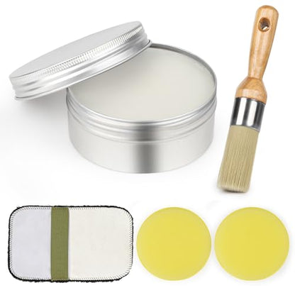 Furniture Finishing Wax Chalk Paint Clear Finishing Wax - color: White 200G
