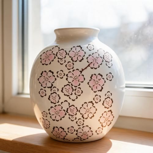 TIAMECH A4 Reusable Plum Cherry Stencil for Painting - style: Plum Cherry