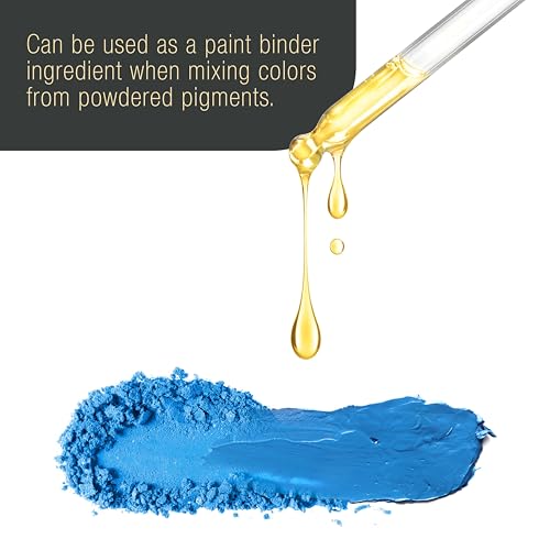 U.S. Art Supply Refined Linseed Oil, 125ml (4.2 oz) Fluid Medium - size: 4.23 Fl Oz (Pack of 1)