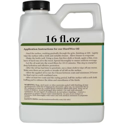 Traditional Hard Wax Oil - Mineral Oil, Hard Wax & Linseed Oil, 16 fl.oz