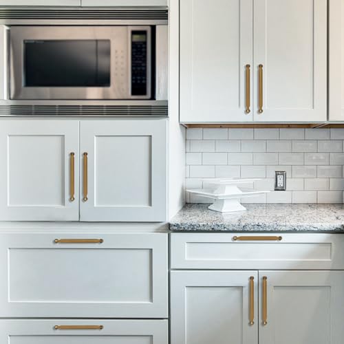 10 Pack 7-1/2 inch Antique Brass Kitchen Cabinet Handles - color: Antique Brass, size: 7-1/2'' Hole Center(192mm)