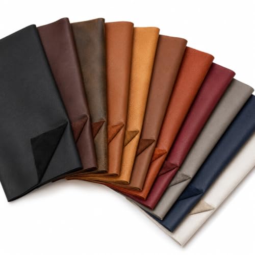 REED Leather HIDES - Cow Skins for Upholstery Crafts (12 X 24 Inches 2 Square Foot, Rust) - color: Rust, size: 2 Square Foot