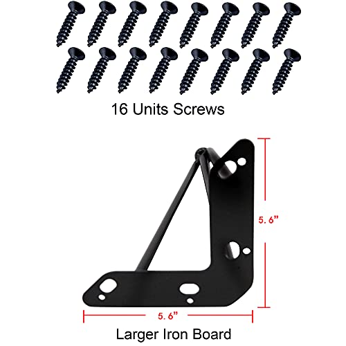 Home Soft Things Hairpin Metal Table Legs 15 Inch Legs for Furniture Coffee Bench Dining End Industrial Table Desk Set of 4 with Black Screws Adjustable Cushion Floor Protectors, 15" - size: 15"