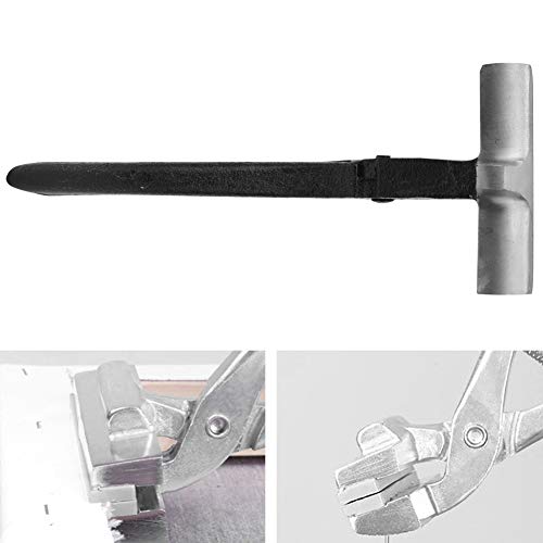 Oil Painting Stretching Pliers, Cast Iron Extra Wide Pliers, Black Handle Hand Tool Stretcher Bars Artist Framing Tool