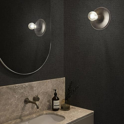 Zeeko Black Crocodile Peel and Stick Wallpaper 17.3" x 118" - color: Black, size: 17.3in x 9.8ft