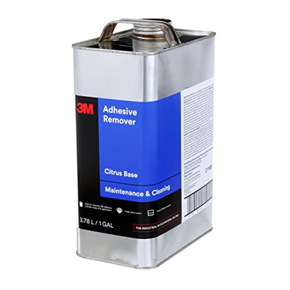 3M Adhesive Remover, 1 Gallon Can, Citrus Oil-Based