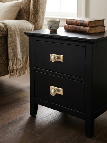 6Pack Champagne Bronze Cabinet Knobs with Backplate Drawer knobs - color: Champagne Bronze, style: Escutcheon