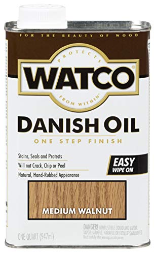 Watco Medium Walnut Danish Oil Wood Finish