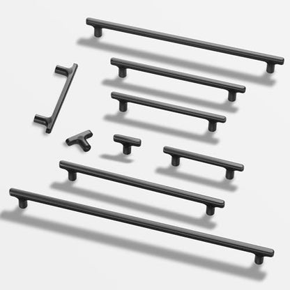 Lardmon 10 Pack Dark Gunmetal Gray Modern Cabinet Pulls 5.2 Inch(133mm) Total Length | 3.75 Inch(96mm) Hole Center Bar Pulls Kitchen Cabinet Handles Solid Drawer Pulls Heavy Duty Kitchen Hardware - color: Gray, size: 3.75 Inch Hole Center, style: 10 Pack