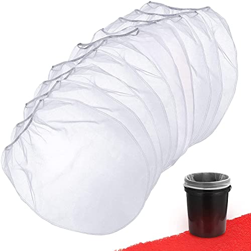 Paint Strainer Bag, 5 Gallon Paint Strainer with Elastic Top Opening White Fine Mesh Filters Bag for Paint Gardening (10 Pieces) - size: 10 Pcs