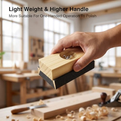 Hand Sanding Block Auto Body, Handmade Sandpaper Sanding Block