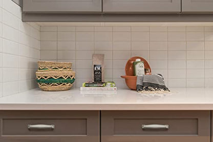 Ravinte Brushed Nickel Cabinet Handles Solid Cabinet Pulls 3 Inch 30 Pack - color: Brushed Nickel