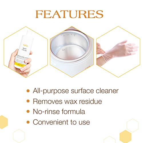 GIGI Sure Clean Surface Cleaner for Warmers, Wax Residue Remover, 16 fl oz - size: 16 Fl Oz (Pack of 1)