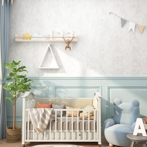 ReWallpaper 30inX16.5ft White Wallpaper Peel and Stick Luxury Velvet Textured Wallpaper for Walls Self Adhesive Soft Velvet Flocking Contact Paper Removable Wall Covering Living Room Bedroom Kitchen - color: White Velvet, size: 30in x 16.5ft