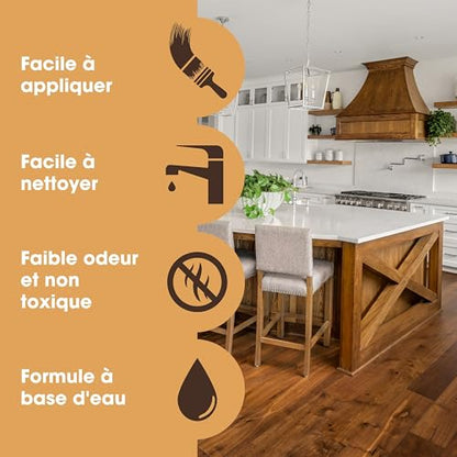 Furniture Clinic Pre-Stain Wood Conditioner, Water-Based, Prevents Spotting