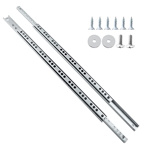 13.5 Inch Drawer Slides, 0.7" Wide, Pack of 12 - color: Style 2, size: 13.5" - 12PCS