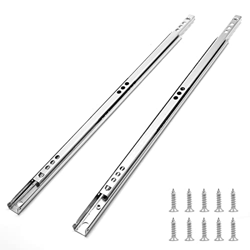 12 Inch Drawer Slides, 0.7" Wide, Pack of 2 - color: Style 1, size: 12" - 2PCS