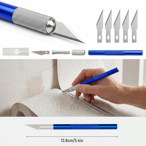 Peel and Stick Wallpaper Tools, Wallpaper Smoothing Tool Kit 6Pcs - size: 6 PCS KIT
