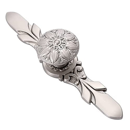 10Set Cabinet Knobs & Back plate,Brushed Nickel Drawer Hardware for Kitchen - color: Brushed Nickel
