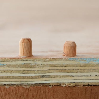 30Pcs Assorted Wooden Dowel Pins, M4 M6 M8 M10 M12 Fluted Hardwood Grooved Plugs for Furniture Woodworking, DIY Crafts Carpentry (5/32 to 1/2 Inch, 4/6/8/10/12mm) - size: 5 Sizes(M4 M6 M8 M10 M12)