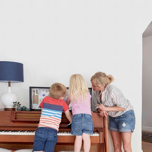 Rugreat Matte White Peel and Stick Wallpaper Paintable 118inL 12inW - color: White, size: 12" x 120"