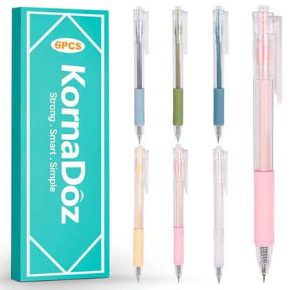 6-Pack Retractable Craft Knife Set – Precision Paper Cutter Pen for Scrapbooking, Art & DIY Projects