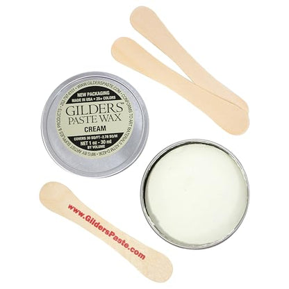 paste, Gilders paste wax 1 ounce canister, gilders wax paste 30 ml canister (CREAM)