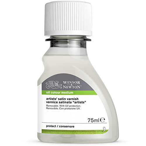 Winsor & Newton Professional Artists' Satin Varnish, 75ml Bottle - color: Satin Varnish, style: 2.5-oz Bottle