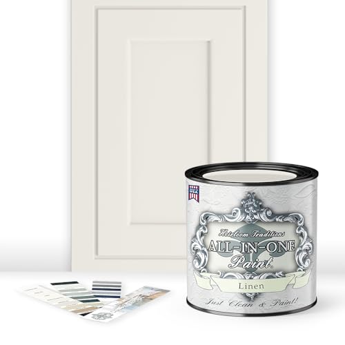 ALL-IN-ONE Paint 2 Quart Cabinet Paint Bundle - Linen - color: Linen