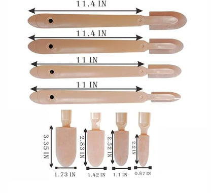 4 PCS Silicone sealant precision processing tool for caulking